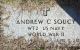Headstone - Military - Andrew Soucy