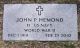 Headstone - Emond, John P.