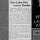 Labor Riots - More Arrests Possible